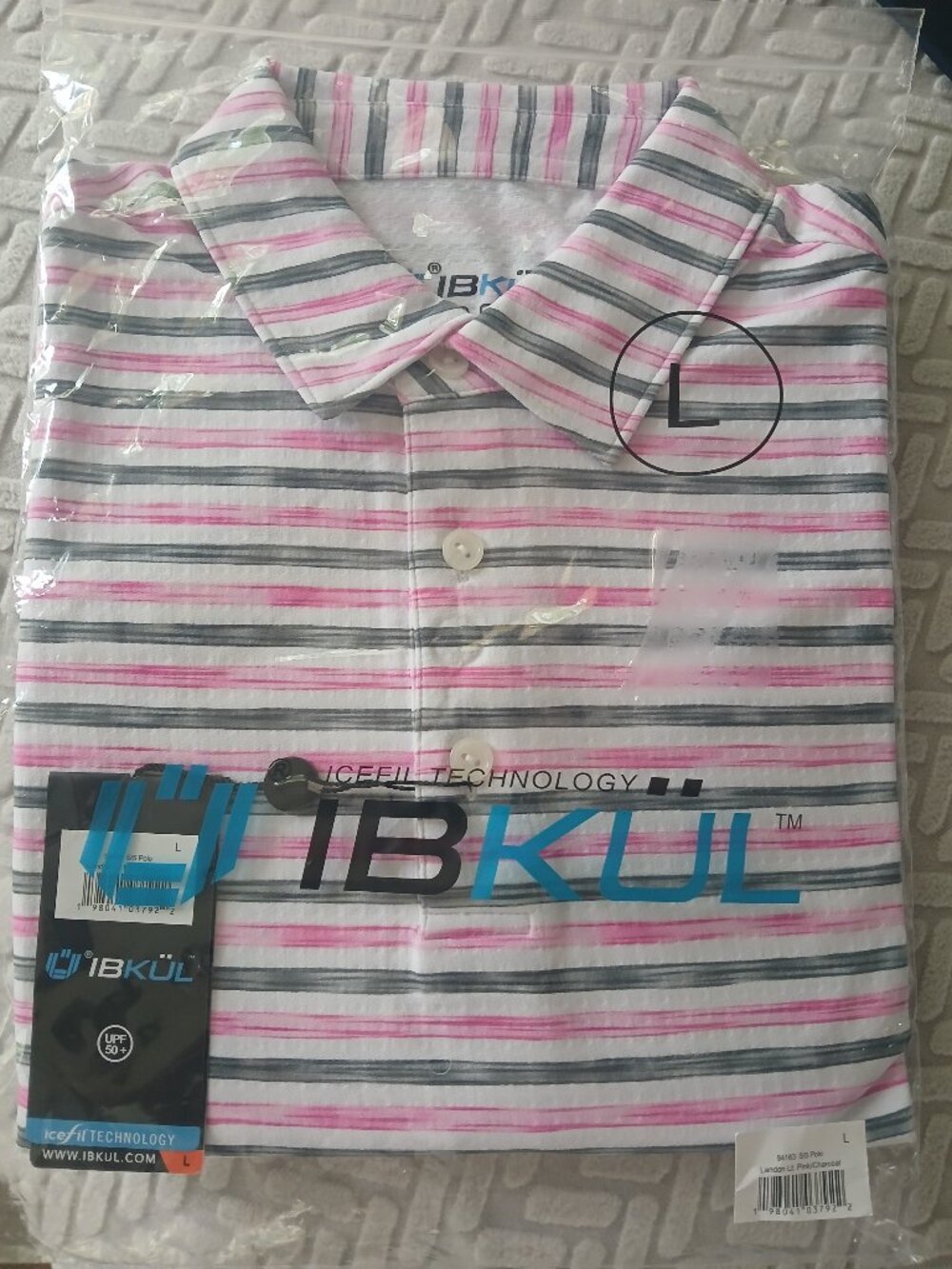 Ibkul uspf polo shirt Size Large
